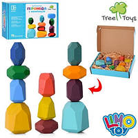 Деревянная игрушка для малышей Баланс разные цвета MD 2915