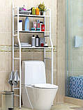 Полиця стелаж підлоговий над унітазом WM-64 стелаж, фото 2