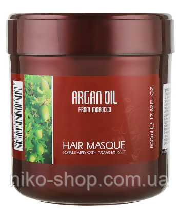 Bingo Morocco Argan oil Маска для волосся з екстрактом ікри, 500 мл, 70230, фото 1