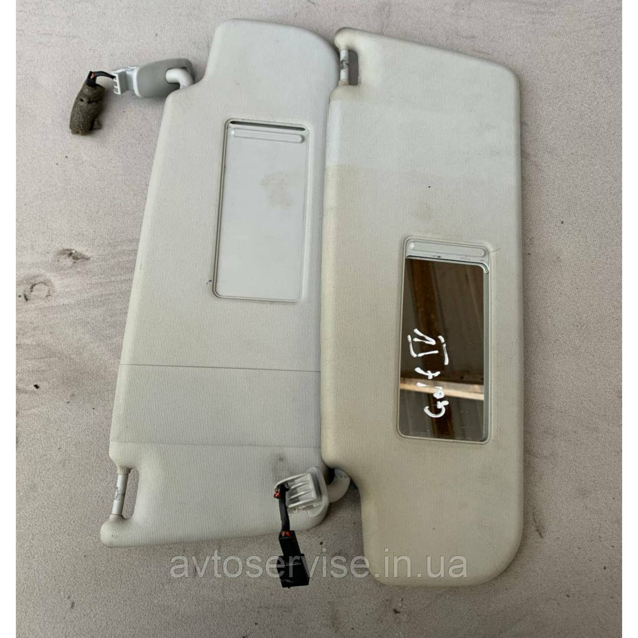 Козирок Volkswagen Golf, фото 1