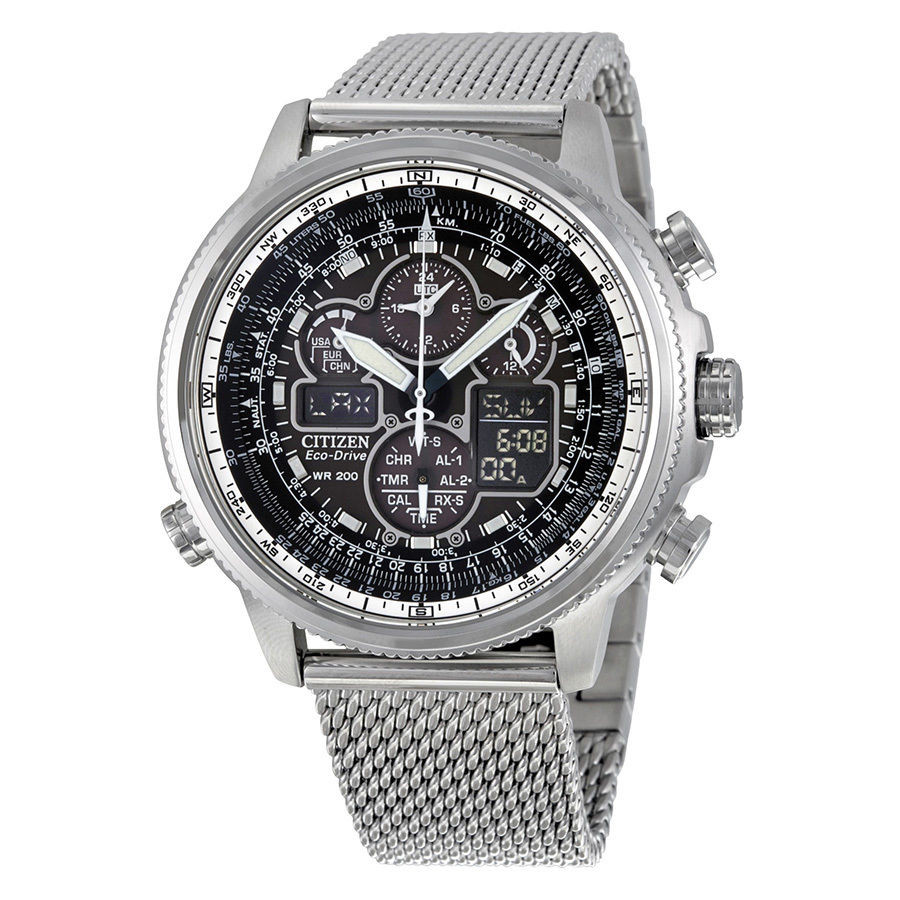Чоловічий годинник Citizen JY8030-83E "Navihawk" Eco-Drive