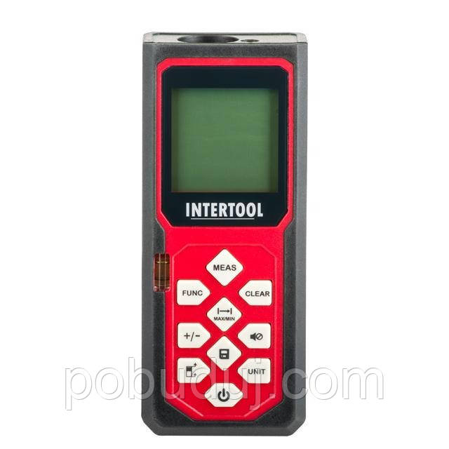 Далекомір лазерний Intertool 80м (MT-3056), фото 1
