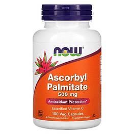 Ascorbyl Palmitate 500 мг Now Foods 100 капсул