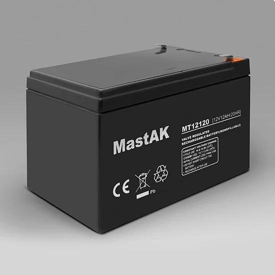 Акумулятор MastAK MT12120 12V 12Ah