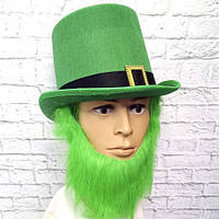 Капелюх Лепрекона з бородою зеленою