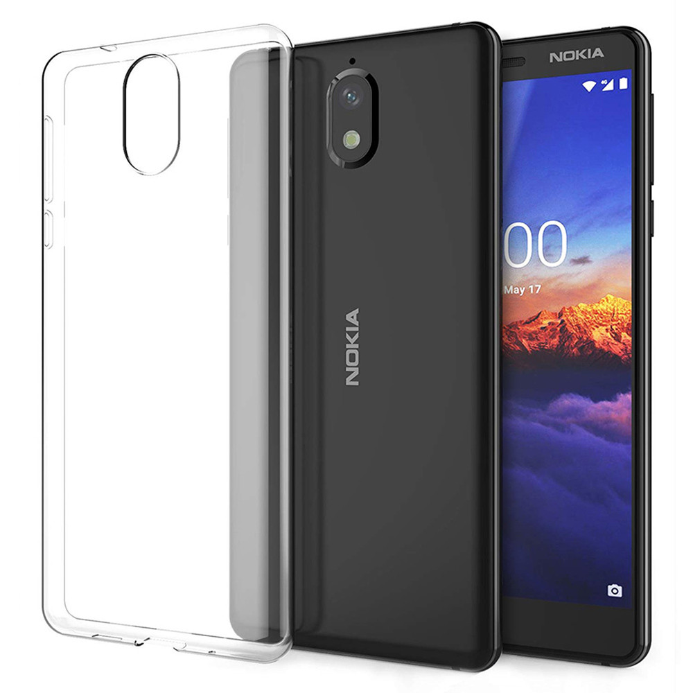 Прозорий силіконовий чохол Slim Premium для Nokia 3.1, фото 1