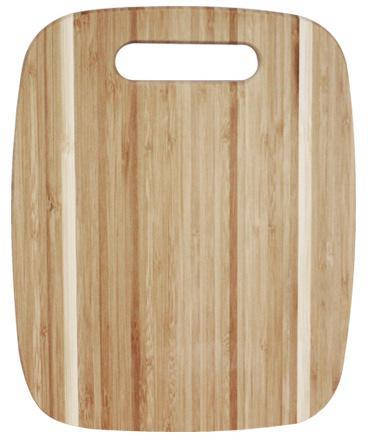 Дошка обробна "Bamboo" 25х20см, бамбукова, фото 1