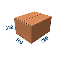 Картонна коробка 200*160*120 (чотирьохклапанна)