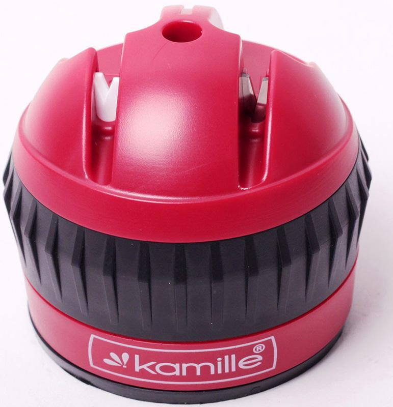 Точило для ножів Kamille 6х6х6.5см 7trav кругле