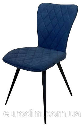 Стул кухонный синий ткань DAOSUN DC 9550 KD, фото 1