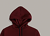 HOODIE THE NORTH FACE Толстовка Кофта з принтом Норт Фейс Кенгуру бордове Ноз Фейс Худі Нос Фейс Зимове, фото 6