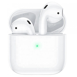 Бездротові блютус навушники з мікрофоном сенсорні навушники Hoco Apple AirPods EW03 Білий