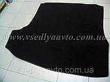 Ворсовий килимок в багажник SKODA Octavia A5 з 2004-2012 рр. ліфтбек (Чорний), фото 9