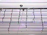 Гірлянда нового дня світло Дождика конічна лампа 5м 240LED (розновітна) 240-SHORT-CURTAIN- 5M-M (чернений), фото 4