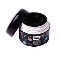 Гель-краска для ногтей Kira Nails No Wipe, Black, черный 5 мл