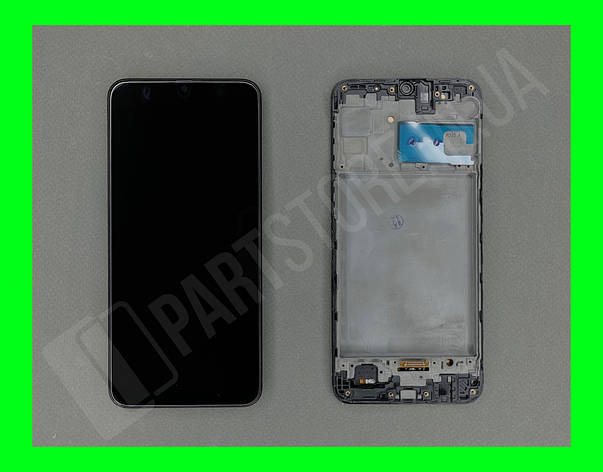 Дисплей-модуль Samsung SM M315 OLED M31 Black 2020 у зборі з рамкою, фото 2