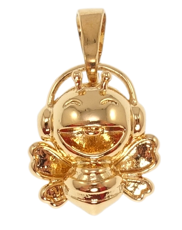 Кулон Xuping Позолота 18K "Бджола" для ланцюжка до 7мм