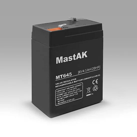 Акумулятор MastAK MT645 6V 4.5 Ah