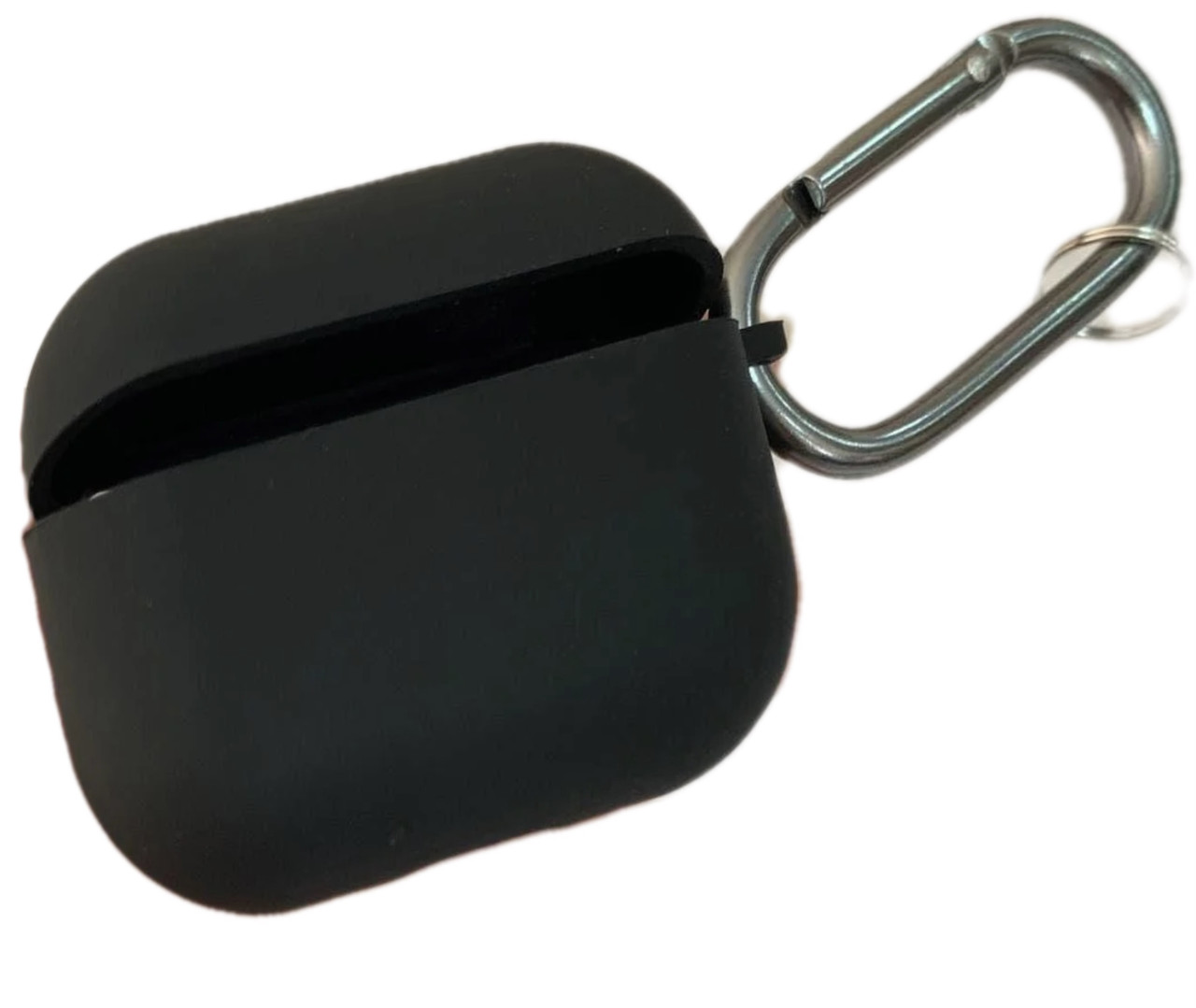 Чохол для AirPods Pro Silicone case Microfiber (з мікрофіброю) black