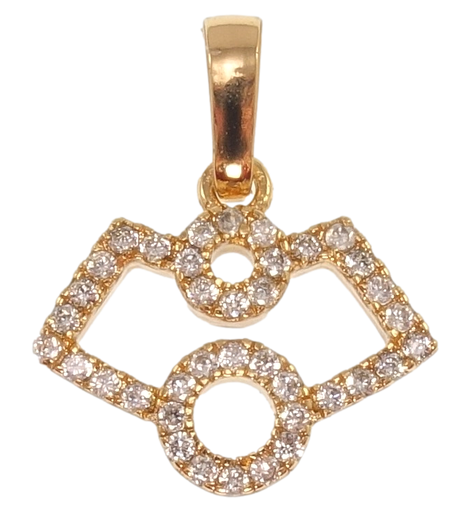 Кулон Xuping Позолота 18K "Інкрустація цирконієм" для ланцюжка до 5мм