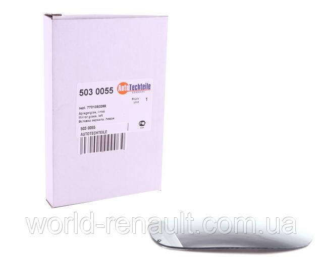 AUTOTECHTEILE (Original) 503 0055 — Скло дзеркала (нижнє ліве) L на Renault Trafic 2 з 2001 р.