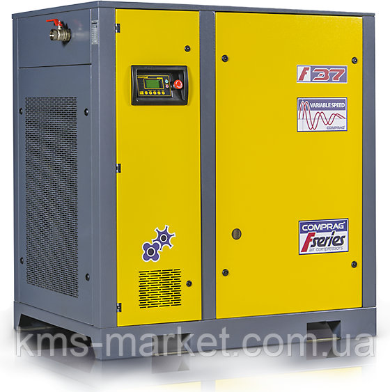 Гвинтові компресори серії FV з ремінним приводом і частотним регулюванням (продуктивністю до 6,2 м3/хв)