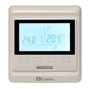 Терморегулятор для теплої підлоги програмований Castle Е53