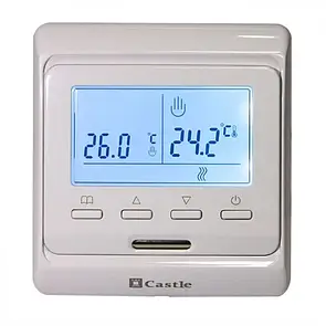 Терморегулятор для теплої підлоги програмований Castle М 6.716
