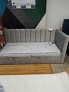 Ліжко кутова односпальне м'яка з підйомним механізмом Ріо, фото 4