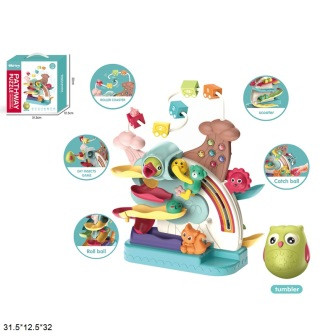 Ігровий розвиваючий центр на батарейках, музичні та світлові ефекти, 688-34