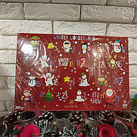 Новогодний шоколадный Адвент-календарь Magnetik магнетик для детей адвенты календари с начинкой 200г