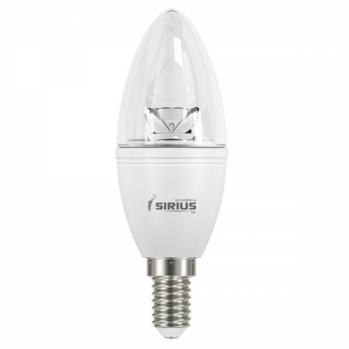 Світлодіодна лампа Sirius 6W E14 C37 4100K (арт.1-LS-1202)