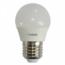 Світлодіодна лампа Sirius 5W LED 4100K E27 ЕКОНОМ (арт.1-LS-2408)