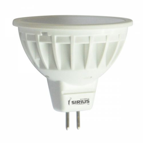 Світлодіодна лампа Sirius 5W LED GU5.3 4100K ЕКОНОМ (арт.1-LS-2504)