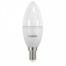 Світлодіодна лампа Sirius LED 6W E14 C37 2700K (арт.1-LS-1203)
