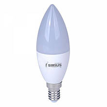 Світлодіодна лампа Sirius LED 7W E14 4100K ЕКОНОМ (арт.1-LS-2204)