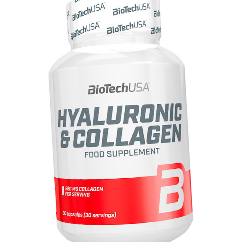 Гіалуронова кислота + Колаген BioTech Hyaluronic Collagen 30 капсул
