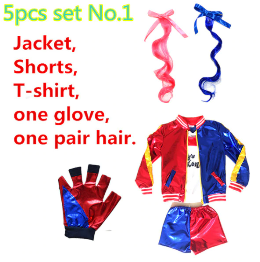 Костюм Харли Квинн на девочку (размер М: 110-120 см) ОСТ (ID#1521016183 ...