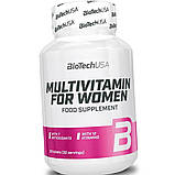 Вітаміни для жінок Biotech Multivitamin for Women 60 таб, фото 3