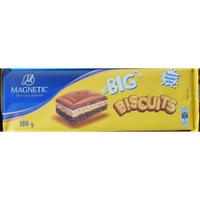 Шоколад MAGNETIC BIG BISCUITS 300гр