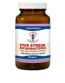 Five Strain Bifidobacteria 50g 5 штамів біфідобактерій 50 грам, строк до 02/2025