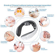Масажер для шиї інтелектуальний Intelligent cervical massage KS-996-2C, фото 3