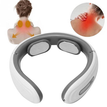 Масажер для шиї інтелектуальний Intelligent cervical massage KS-996-2C, фото 2