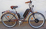 Електровелосипед Lady "Meddina" 500 W 10,4ah 54V ebike Дорожній LED фара Круїз контроль, фото 3