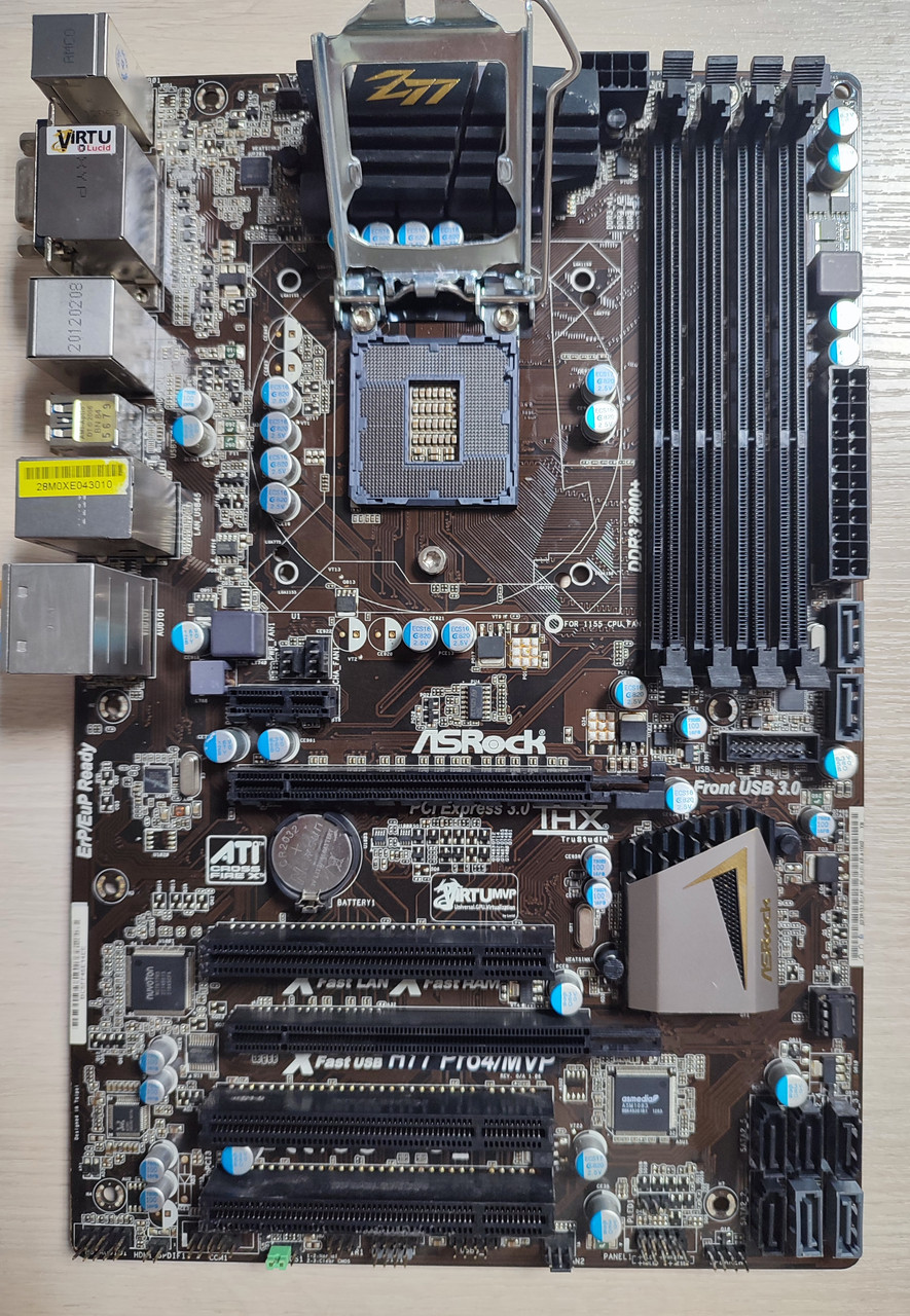 Материнская плата S1155 Asrock H77 Pro4/MVP б/у, цена 1699 грн — Prom ...