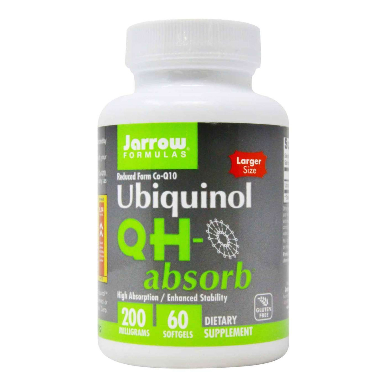 Убіхінол QH-Absorb, 200 мг, 60 м'яких таблеток BX620