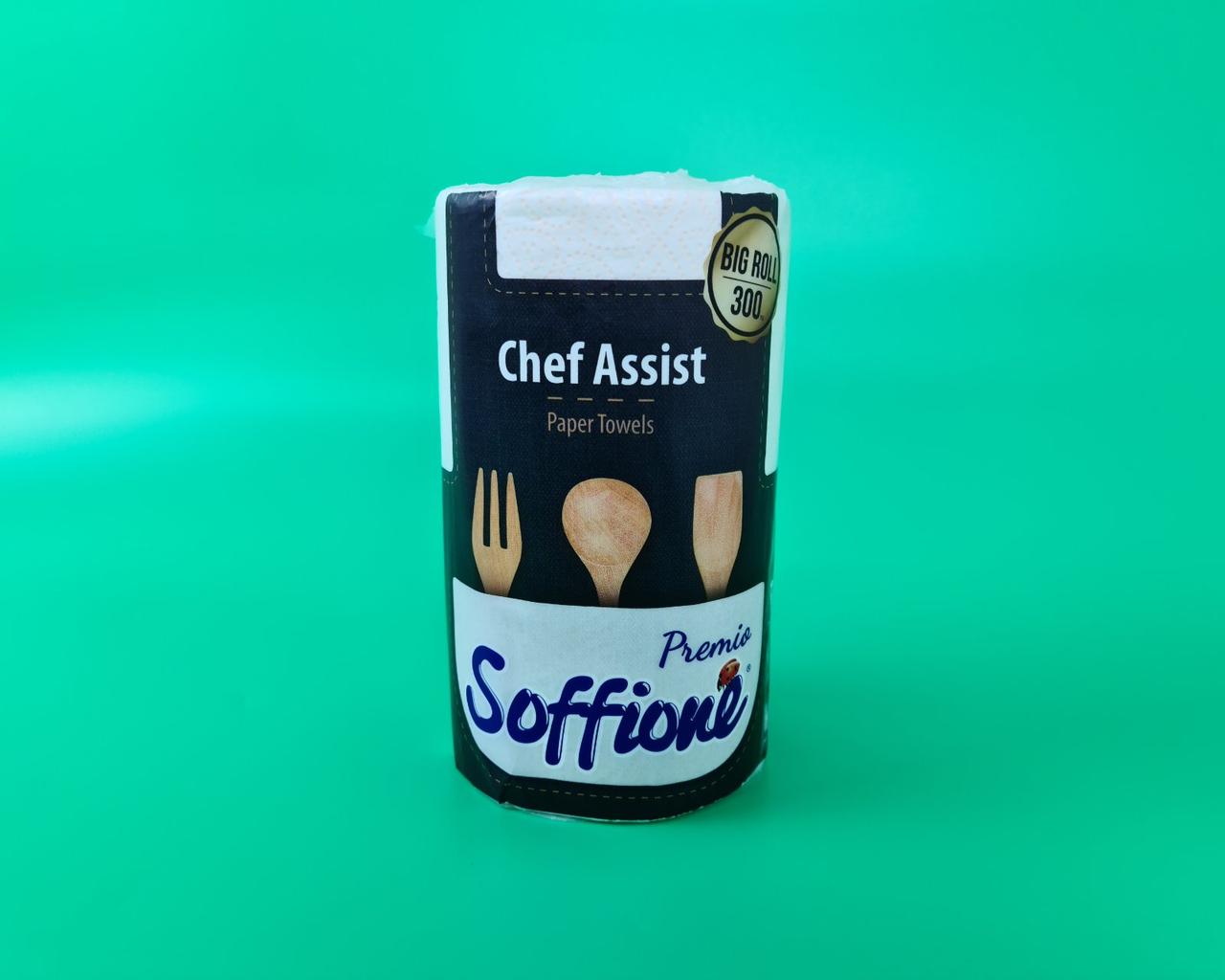 Паперовий рушник (а1) SOFFIONE Chef Assist (1 пачка)