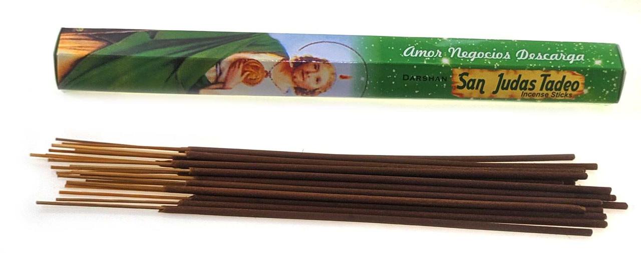 Ароматичні палички San Judas "Святий Ісус" Darshan Індія, фото 1