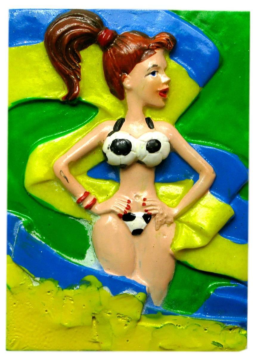 Магніт "Україна" (7х5х1,5 см) (W1008)(24915), фото 1