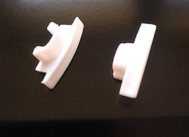 Торцева (бічна) заглушка LEDTech для врізного алюмінієвого профілю LT-508 7*25 (17,5) мм